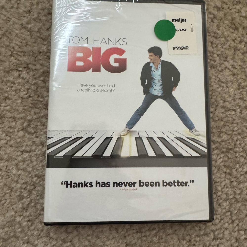 BIG on DVD starring Tom Hanks